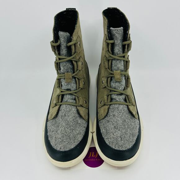 Sorel Explorer II Joan Sage/Fawn Waterproof Insulated Winter Snow Boots Size 9.5 - Picture 3 of 11